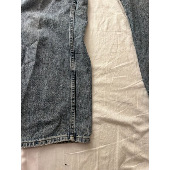 Wrangler Jeans Women's Size 34 Relaxed Fit Wide Leg Outdoor Denim Blue - Picture 4 of 9